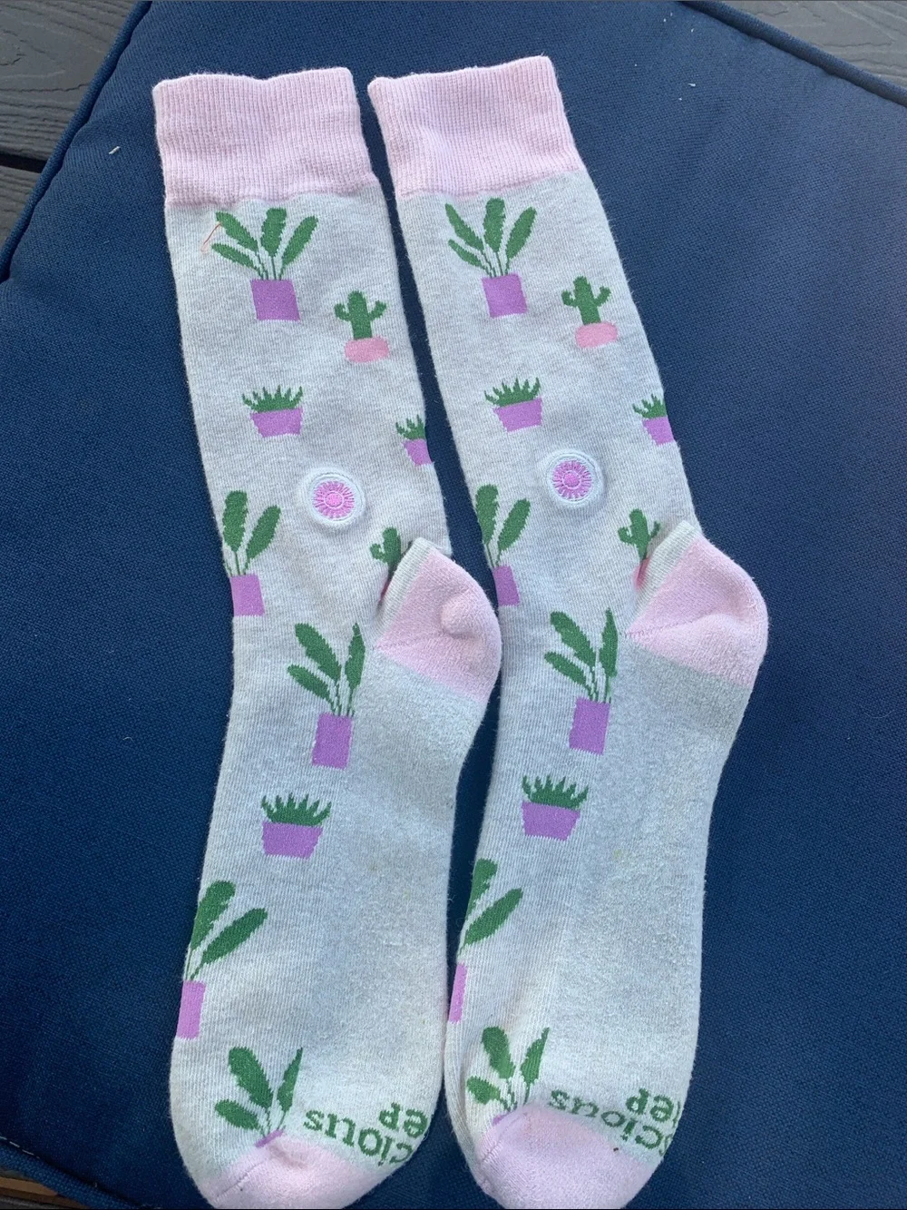 Happy Houseplants socks - free add on